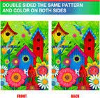 spring summer Fall sunflower garden flags for outside, Seasonal Farmhouse Yard Flags for Outside decoration