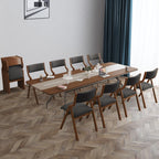 Folding Upholstered Dining Chairs 2-Piece Set,Ready to go. | Upholstered with padded seat and backrest, Solid Wood legs, Modern Side Chair, No Assembly Required,Foldable & Space-Saving