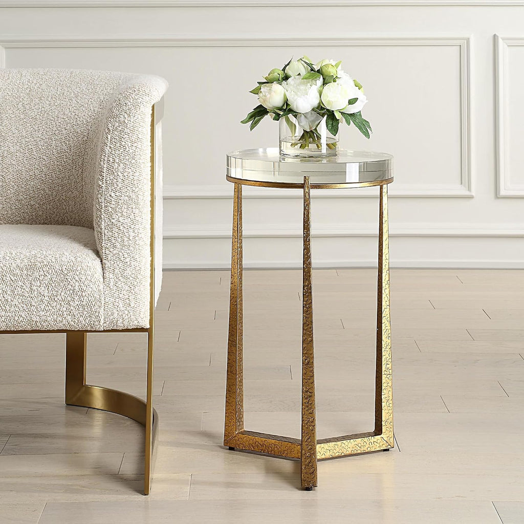 Uttermost 50091 Midas - Accent Table-24.25 Inches Tall and 13.5 Inches Wide