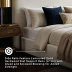 Signature Design by Ashley Brandinlane King Upholstered Bed Frame