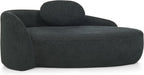 Full Foam Chaise Lounge Chair Indoor, Boucle Upholstered Chaise Lounge Sofa Bed, Right Facing Leisure Cloud Recliner Couches Sleeper Daybed for Living Room