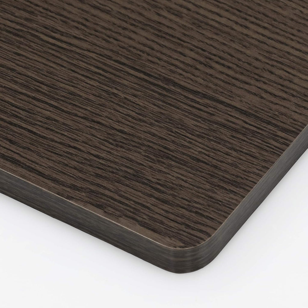 Furinno Andrey Coffee Table, Small Modern Center Table with Storage and Bin Drawer, Side Table for Living Room, Bedroom, Home Office, Dark Brown
