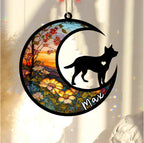 Personalized Dog Memorial, Custom Name Australian Cattle Heeler Dog Christmas Ornament, Custom Breeds, Pet Loss Light Catcher, Gifts for Lovers Loss of Pet Sympathy on Mothers Day Christmas
