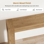 86.75" Extra Long Console Table for Entryway, Narrow Entryway Table | 11.75" Narrow Behind Couch Table, Long Tabletop, Wood Grain, Farmhouse Sofa Table for Living Room Hallway, Oak