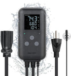 DIGITEN Heat Mat Thermostat Waterproof Temperature Controller DTC315 Greenhouse Aquarium Plug in Thermostat for Seedlings 15A Reptiles Temperature Controller Outlet
