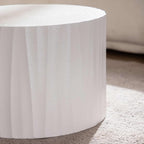 Modern Round Nesting Coffee Table Set of 2, Side Tables for Living Room