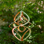 Red Carpet Studios The Original Helix Cosmix Spinner Hanging Triple, 18-Inch, Copper & Patina