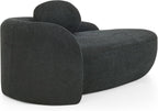 Full Foam Chaise Lounge Chair Indoor, Boucle Upholstered Chaise Lounge Sofa Bed, Right Facing Leisure Cloud Recliner Couches Sleeper Daybed for Living Room