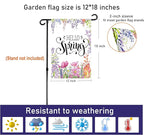 Seasonal Garden Flag Set of 12 Yard Flags for Outside12x18, Double Sided Small Garden Flags,4th of july Garden Flag,Welcome Fall Halloween Holiday Decoration Outdoor Flags for Garden
