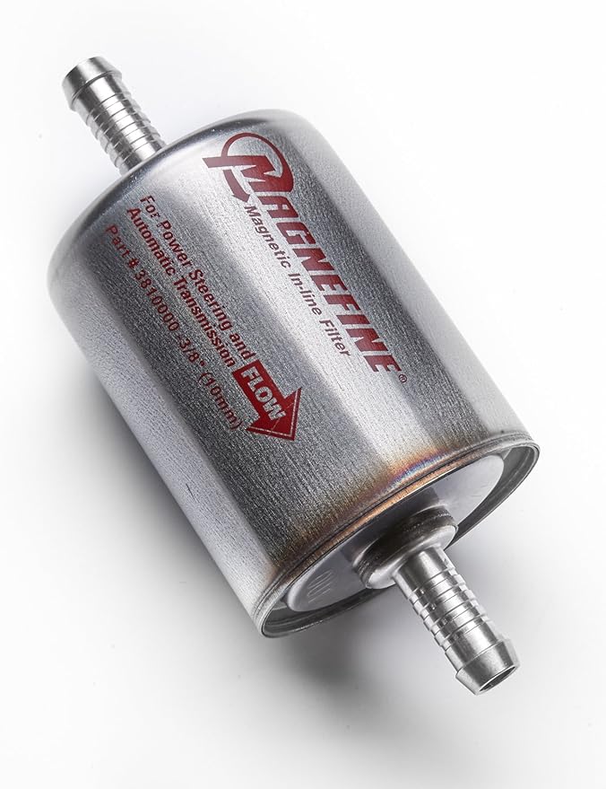 3/8" Magnetic Inline Transmission/Power Steering Filter