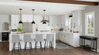 Design House Brookings Kitchen Cabinet Filler 30x3x0.75, Sherwin Williams® White, 561811