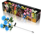 TYNLED Outdoor Solar Garden Stake Lights,Upgraded LED Solar Powered Light with 6 Rose Flowers, Waterproof Solar Decorative Lights for Patio Pathway Courtyard Garden Lawn