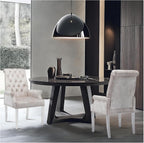 AODCHR Upholstered Velvet Accent Dining Chair, Elegant Tufted Dining Room Kitchen Room Arm Chair with Stainless Steel Leg, Beige