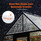 VEVOR 14 Pack Polycarbonate Greenhouse Panels, 2' X 4' X 0.16'' Roof Panels Sheets, Waterproof UV Protected Corrugated Plastic Roofing, Impact Resistance Clear Roofing Sheets for Greenhouse/Garden