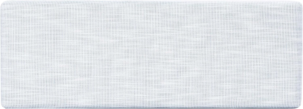 HomePop 47.5" Oslo Bench - Blue Pinstripe Fabric