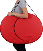 STANSPORT - Go Anywhere Multi-fold Comfy Padded Floor Chair With Back Support