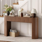 ONBRILL 55 Inch Console Table with 2 Drawers, Entryway Tables with Storage