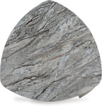 Signature Design by Ashley Surmour Contemporary End Table with Faux Marble Top, Gray & Light Brown