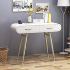 Accent Table, Set of 2 Nesting Tables, Space-Saving Side Tables for Living Room, Modern End Tables with Storage, Wood and Black Finish