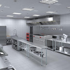 Stainless Steel Table + Add Casters | Choose from 43 Sizes | NSF Metal Work Table for Kitchen Prep Utility | Commercial and Residential Applications.