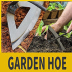 Gardening Tools Hollow Hoe, All-Steel Hardened Hollow Hoe, Sharp Edge Garden Weeding Tools, Hoe Garden Tool Hand Shovel Weed Puller for Backyard Loosening Farm Planting Weeding (For Long Handle)