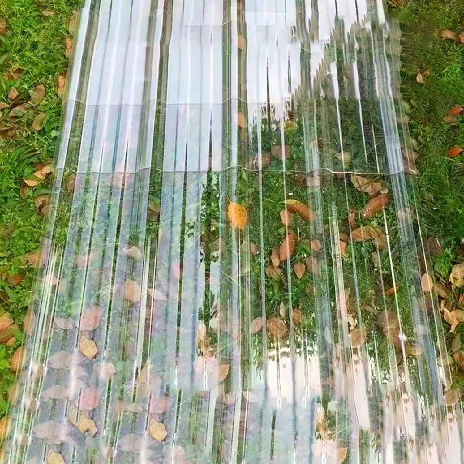 Transparent Plastic Sheets,Outdoor Sunshade Canopy Panels,Greenhouse Board,Sturdy Panel,for Outdoor Shed Board.(35.43x74.8in)