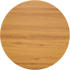 Round Dining Table for Small Space,32" Tulip Tables with Gold Metal Pedestal Base,Bistro Table for 2/3/4 People for Office,Apartment,Kitchen,Break Room(Only Table)