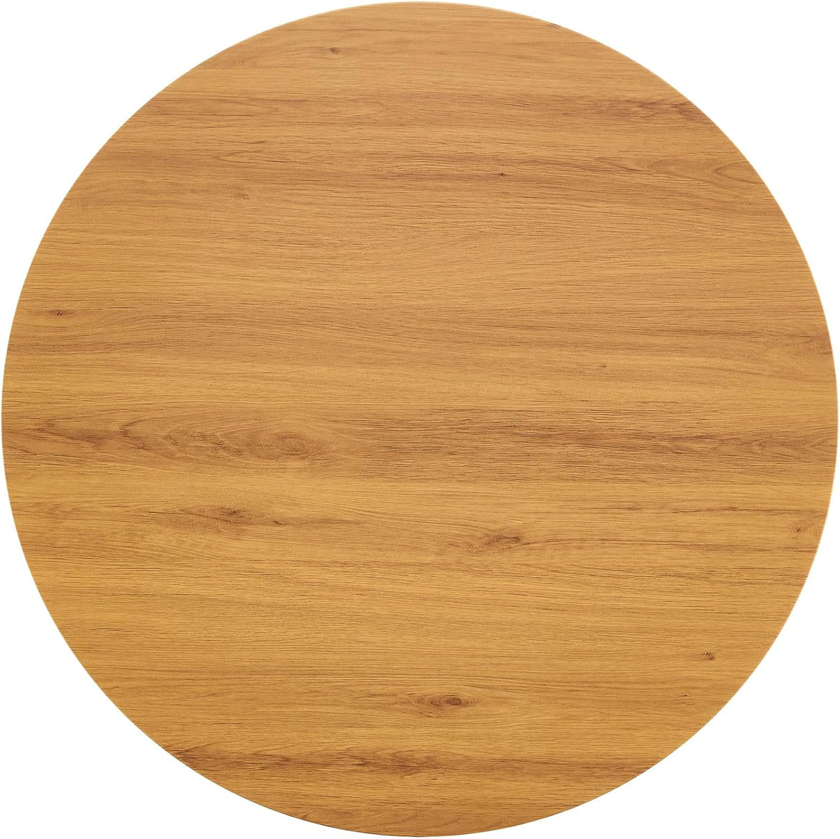 Round Dining Table for Small Space,32" Tulip Tables with Gold Metal Pedestal Base,Bistro Table for 2/3/4 People for Office,Apartment,Kitchen,Break Room(Only Table)
