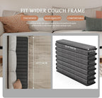 Heavy Duty Couch Cushion Support Board for Sagging Sofa, 24" x 70" Sofa, Thick Plywood Boards Add Strong Seat Supports, Stays in Place, Replacement Stuffing Under Couches