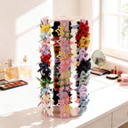 Bow Organizer for Girls - Large Capacity Hair Clip Organizer, Effortless Hair Bow Holder for Home Dresser, Perfect for Gifting, Essential Storage Solution for Girls