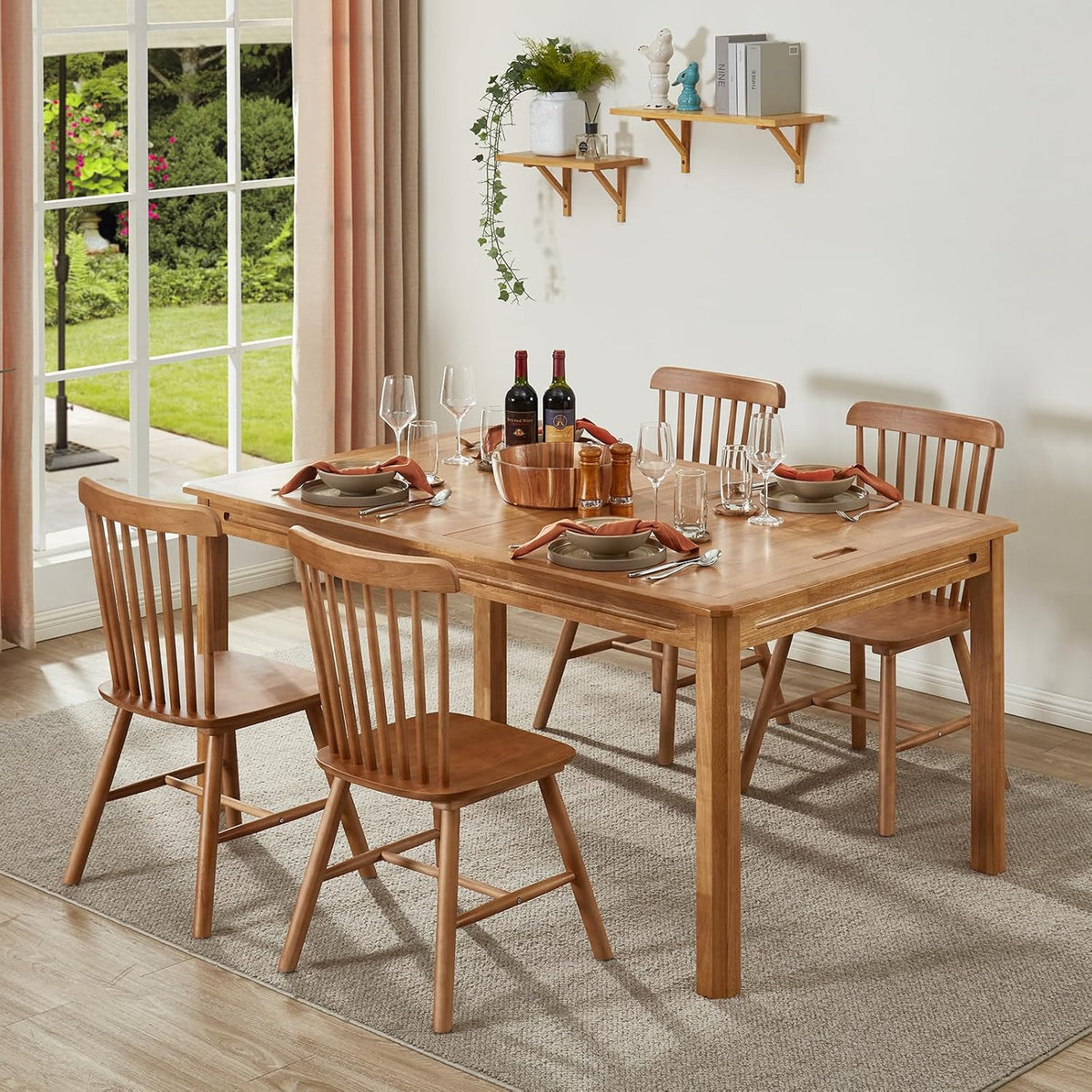 Board Game Table with Removable Table Top, Seats 4 to 6 Players with 57in x 33in Play Area, Includes Play Mat, Detachable Cup Holders and Dice Trays, Minimal Assembly Required