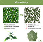 NatraHedge Artificial Ficus Leaf Expandable Lattice