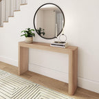 Plank+Beam Contour Console Table, 56 Inch, Blonde