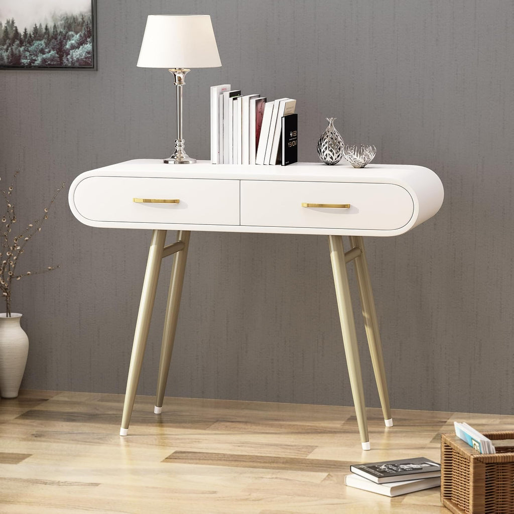 Accent Table, Set of 2 Nesting Tables, Space-Saving Side Tables for Living Room, Modern End Tables with Storage, Wood and Black Finish
