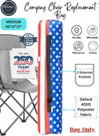 Replacement Bag for Folding Camping Chair, Portable Camp Chair, Hammock, Yoga Mat, Umbrella, Tents, Tripods, Fishing Poles - 420D Oxford Polyester Fabric