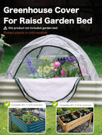 Pop up Greenhouse Tent Cover Plant House,Gardening Flower Sunshine Room with Mesh Windows,Backyard PE Cover for Cold Frost Protector with Stakes and Rope Guys (Mini Size 45″x22″)