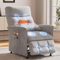 Power Recliner Chair with Heat & Massage, Electric Recliner for Elderly