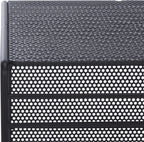 SAFAVIEH Couture Collection - Viktoria Black Metal Accent Table, Sculptural Modern Side Table, Geometric Cutout Design, Fully Assembled (SFV6808A)