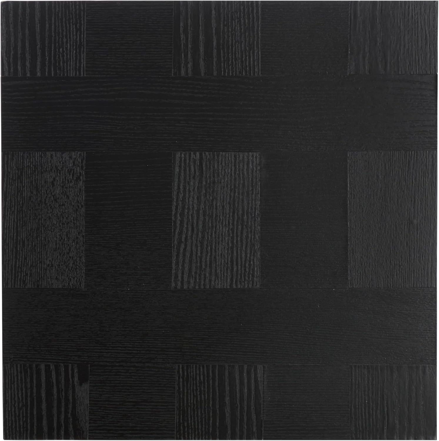 SAFAVIEH Home Collection Hamona Black Square Top Pedestal End Table