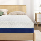 6 Inch Gel Memory Foam Twin Mattress for Cooling Night Sleep & Pressure Relief, Medium Firm Twin Size Mattress in a Box, Fiberglass-Free, CertiPUR-US Certified
