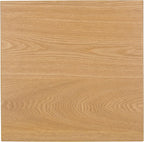 SAFAVIEH Home Collection Otaki Natural Brown Square Top Solid Wood End Table