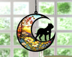 Personalized Dog Memorial, Custom Name Presa Canario Dog Christmas Ornament with Name, Custom Breeds, Pet Loss Light Catcher, Gifts for Lovers Loss of Pet Sympathy on Mothers Day Christmas