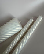 Unity Candle Set for Wedding - Wedding Unity Set for Reception and Ceremony - 6” Pillar Candle & Two 10” Taper Candles -Unity Candles- Marriage Unity Ritual-White