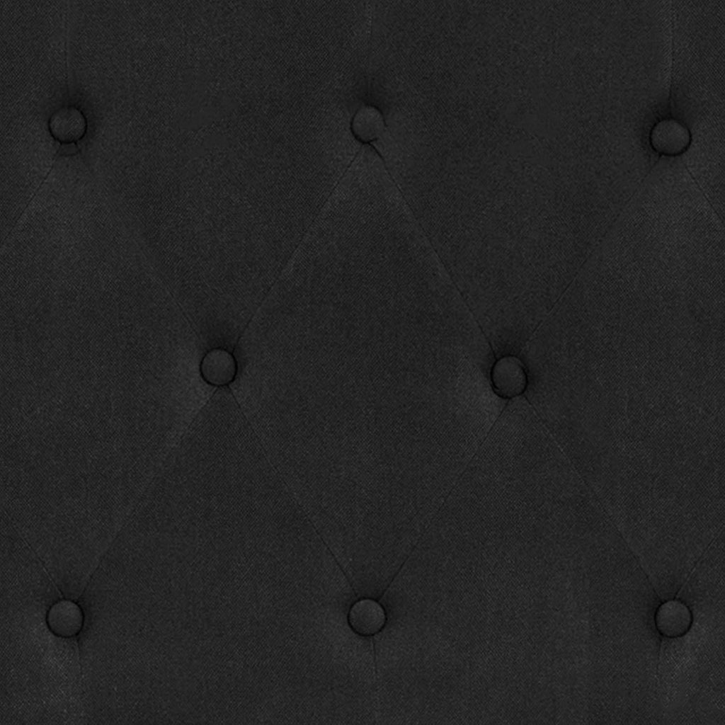 Flash Furniture Cambridge Tufted Upholstered King Size Headboard in Black Fabric
