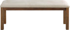 Lexicon Jones Dining Bench, Brown