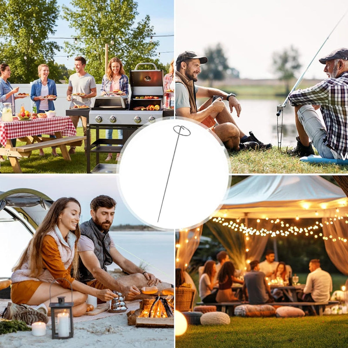 Yard Wine Glass Holder – Garden Beverage Stakes Champagne, Cup, Campers Entertainers, Backyard Beach Camping Picnic Park | Campers Entertainers Backyard Beach Camping Picnic Park Courtyard Lawn Patio