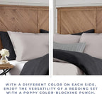 Kotton Culture 3 Pc Queen Size Duvet Cover Set- 100%Egyptian Cotton Sateen 600 Thread Count Ultra Soft Premium Durable Comforter Cover Zipper Closure & Corner Ties (Blended Grey, Queen/Full 90" X 90")