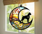 Personalized Dog Memorial, Custom Name Boxer Dog Christmas Ornament with Name, Custom Breeds, Pet Loss Light Catcher, Gifts for Lovers Loss of Pet Sympathy on Mothers Day Christmas