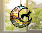 Personalized Dog Memorial, Custom Name Great Dane Dog Christmas Ornament with Name, Custom Breeds, Pet Loss Light Catcher, Gifts for Lovers Loss of Pet Sympathy on Mothers Day Christmas