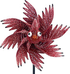 Wind Spinner Outdoor Metal Bird Decor Wind Spinner for Yard Lawn & Garden Decoration, 42 Inch